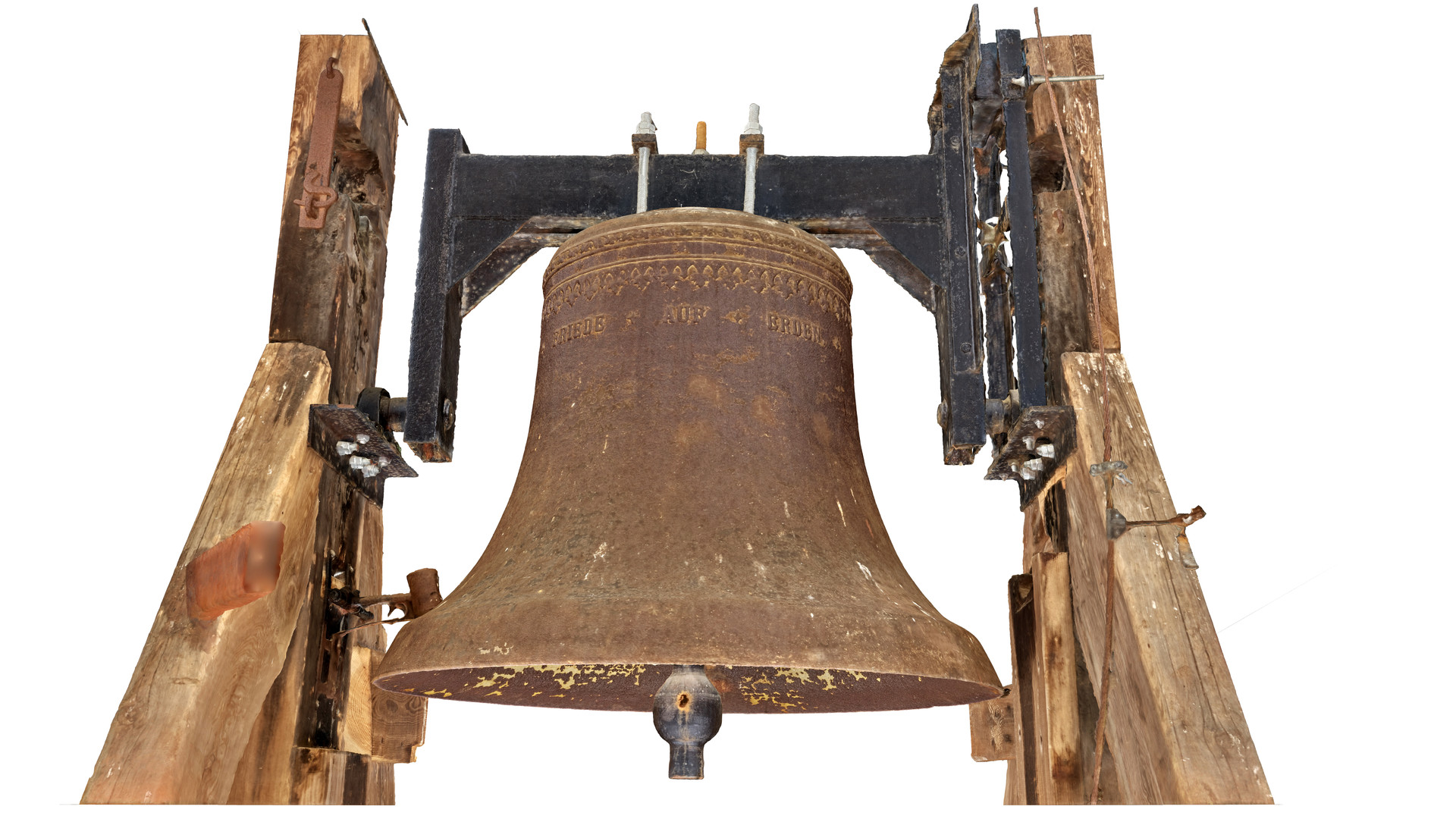 Widok dzwonu od strony północnej