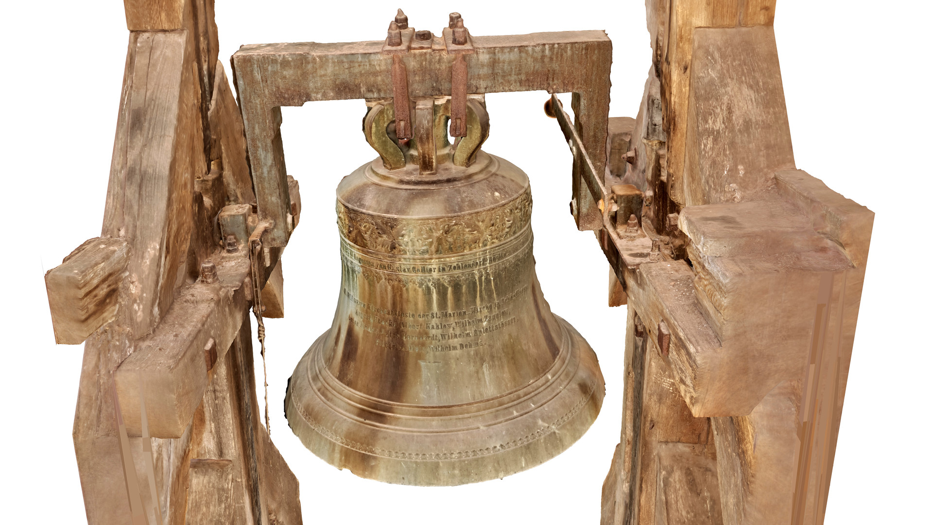 Widok dzwonu od strony południowej.